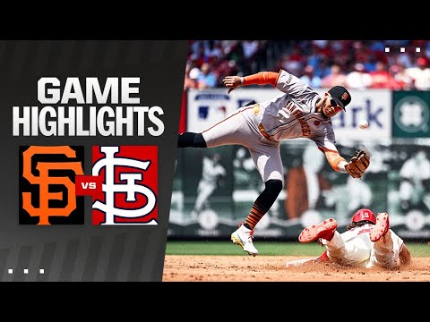 ジャイアンツ対カージナルス戦ハイライト (6/22/24) | MLB ハイライト