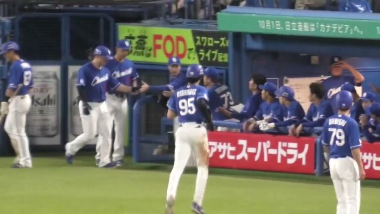 -2024.07.15-【NPB】５回表 石橋康太 代打登場 三ゴロ間に一点を返す 中日ドラゴンズ（vs東京ヤクルト