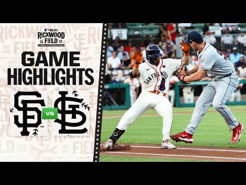 ジャイアンツ対カージナルス戦ハイライト (6/20/24) | MLB ハイライト