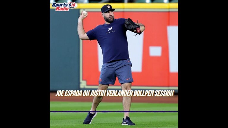 Astros Manager Joe Espada Says Justin Verlander Looked Good In First Bullpen Session