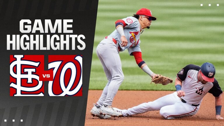カージナルス対ナショナルズ戦ハイライト (7/7/24) | MLB ハイライト