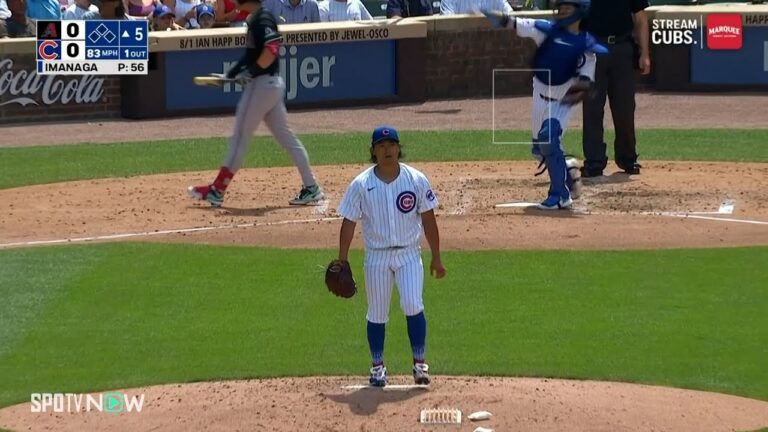 【カブス・今永昇太 5回まで圧巻のピッチング！】相手打者に隙を見せない投球で5回まで無失点！