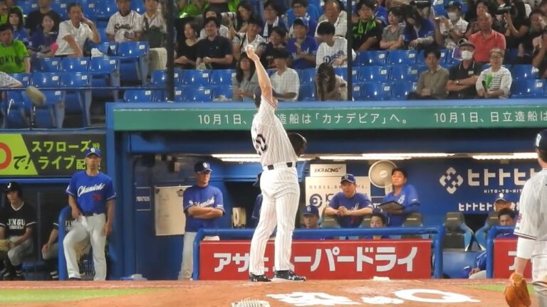 2024/7/15 ヤクルトvs中日 木澤尚文 ４セーブ目