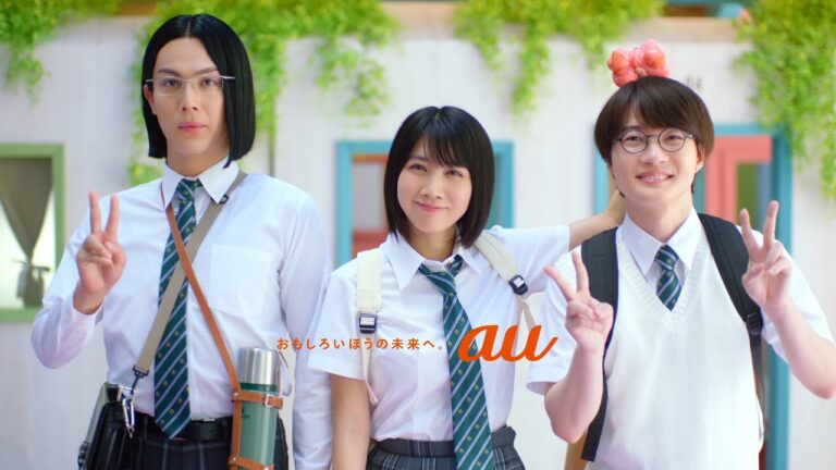 “高杉くん”神木隆之介、中川大志＆松本穂香と原宿で思い出作り！　au“意識高すぎ！高杉くん”シリーズ新TVCM「校外学習」篇