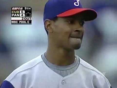 WBC2006 キューバvsパナマ グリエル 第1号ホームラン