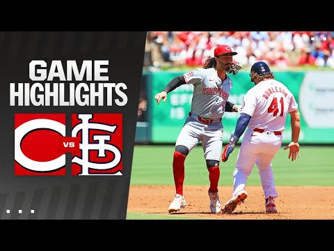 レッズ対カーディナルス戦ハイライト (6/30/24) | MLB ハイライト