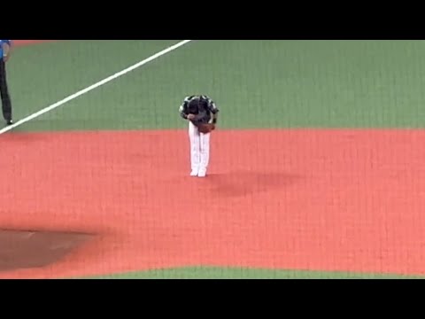 【4番 サード 滝澤夏央】タイムリーの山村崇嘉、自打球の影響で直後に途中交代➡︎大急ぎで準備して夏央がグラウンドに【西武vs楽天】2024/8/3 ライオンズフェスティバルズ