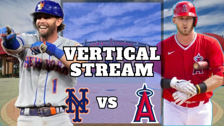 ロサンゼルス エンゼルス vs ニューヨーク メッツ ライブ リアクション | MLB | VERTICAL | 8/4/24 | エンゼルス vs メッツ