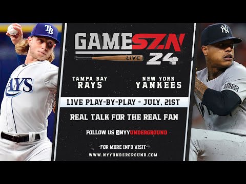 GameSZN ライブ: タンパベイ レイズ @ ニューヨーク ヤンキース - バズ vs. ストローマン - 07/21