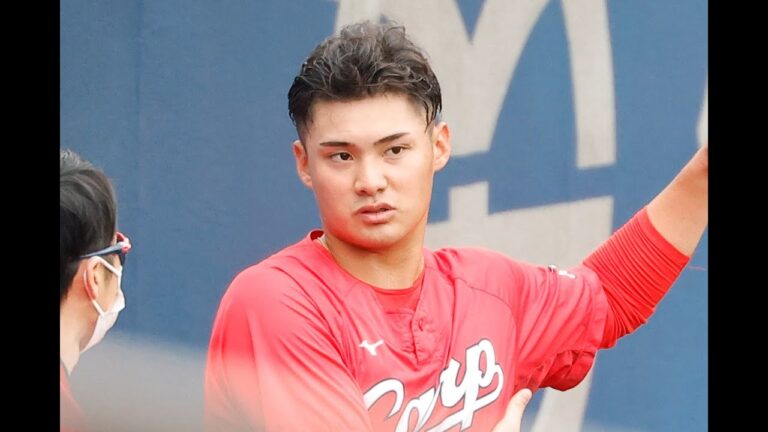 【神宮開幕戦】広島カープ 田村俊介選手　プロ初打席⚾ 対ヤクルトスワローズ戦　2023 3.31