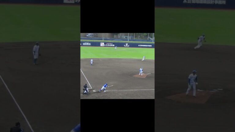 ベイスターズ森敬斗 松本遼大からライトへヒット〜2024年5月8日 日本ハムファイターズ対 横浜DeNAベイスターズ 鎌ヶ谷
