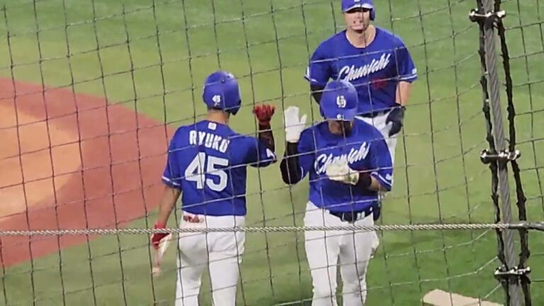板山祐太郎の第2号2ランホームラン！