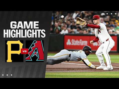 パイレーツ対ダイヤモンドバックス 試合ハイライト (7/26/24) | MLB ハイライト