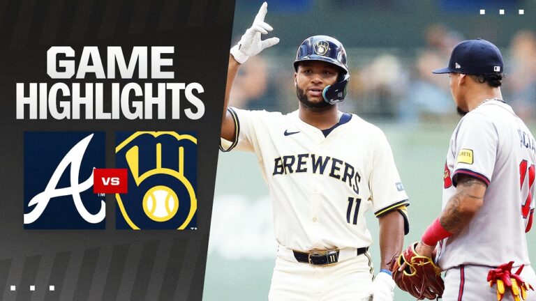 Braves vs. Brewers Game Highlights (7/31/24)