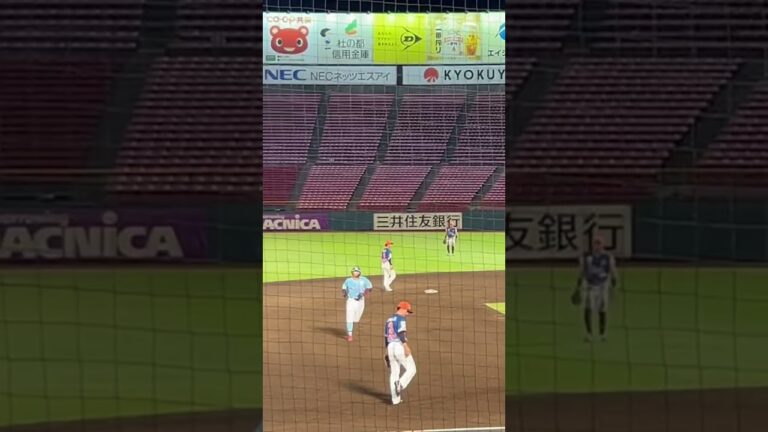 東北楽天、入江大樹選手特大3ランホームラン！(shortバージョン)