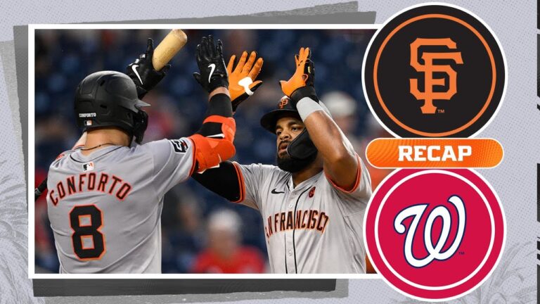 Giants vs. Nationals Game Highlights (8/7/24) | MLB Highlights