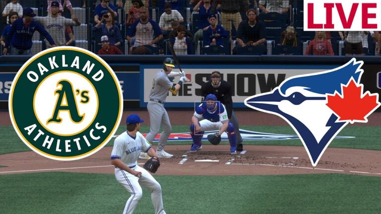 🔴ライブ野球🔴オークランド・アスレチックス対トロント・ブルージェイズ / 8月11日 / /MLB THE SHOW 2024