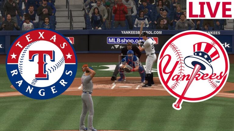 🔴ライブ🔴テキサス・レンジャーズ VS ニューヨーク・ヤンキース / 8月9日 / MLB THE SHOW 2024