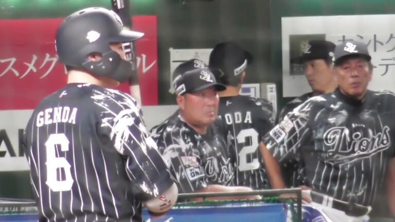 【源田壮亮 5回裏タイムリーヒット】ベルーナドーム 西武vsソフトバンク　2024/08/14
