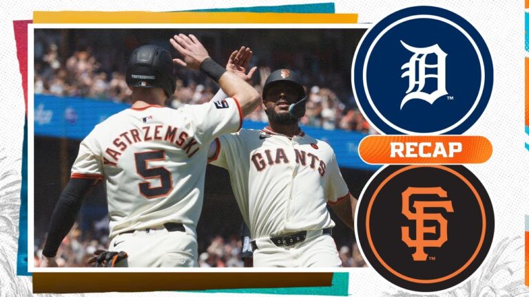 Tigers vs. Giants Game Highlights (8/10/24) | MLB Highlights