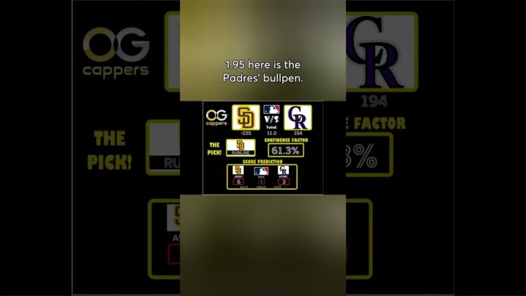 Padres vs Rockies MLB Picks & Predictions for Today 8/17/24 #ogcappers