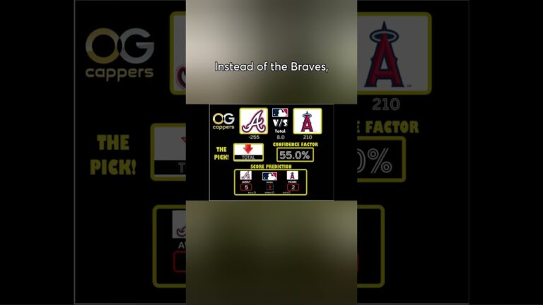Braves vs Angels MLB Picks & Predictions for Today 8/17/24 #ogcappers
