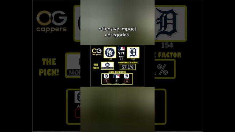 Yankees vs Tigers MLB Picks & Predictions for Today 8/17/24 #ogcappers