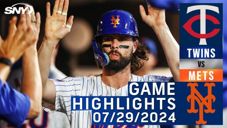 メッツ対ツインズ (2024 年 7 月 29 日) | NY メッツ ハイライト | SNY
