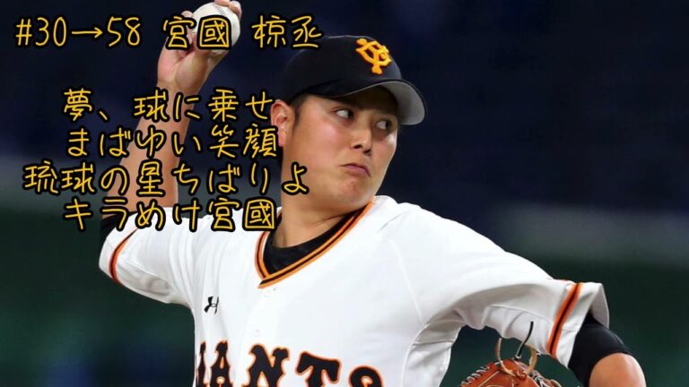 読売ジャイアンツ 宮國椋丞 応援歌