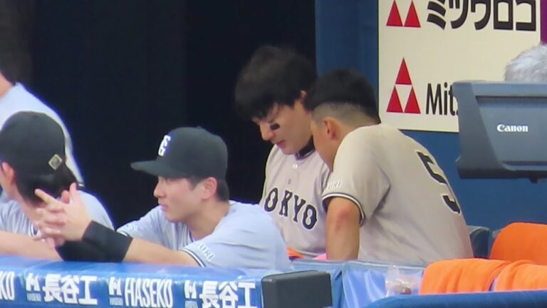 【活躍の裏には丸コーチ！】浅野翔吾、試合前に丸佳浩から呼び出され、丸ノートの情報を共有する
