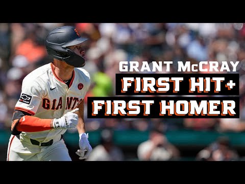 グラント・マクレイがアトランタ・ブレーブス戦でMLB初ヒットとMLB初ホームランを記録