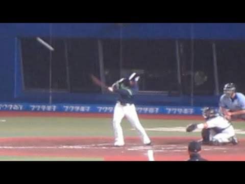 【これぞ天才打法】2023/06/08 東京ヤクルトスワローズ　川端慎吾　最終回に2ベースヒットを放つ！