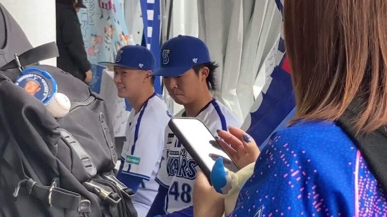 横浜DeNAベイスターズファンフェスティバル2023 柴田竜拓・京山将弥(モーニング娘。'23)