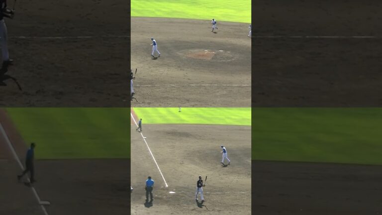 松本遼大 金田優太を見逃し三振にとる〜2024年6月5日 日本ハムファイターズ対 千葉ロッテマリーンズ 鎌ヶ谷スタジアム