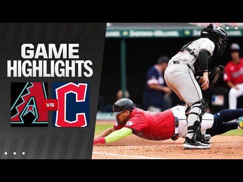 D-backs vs. ガーディアンズ 試合ハイライト (8/7/24) | MLB ハイライト