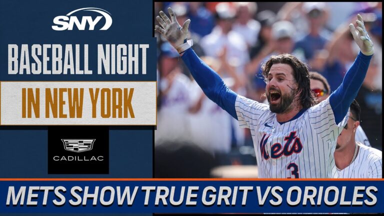 メッツがオリオールズに劇的な勝利を収める | ベースボールナイト・イン・ニューヨーク | SNY