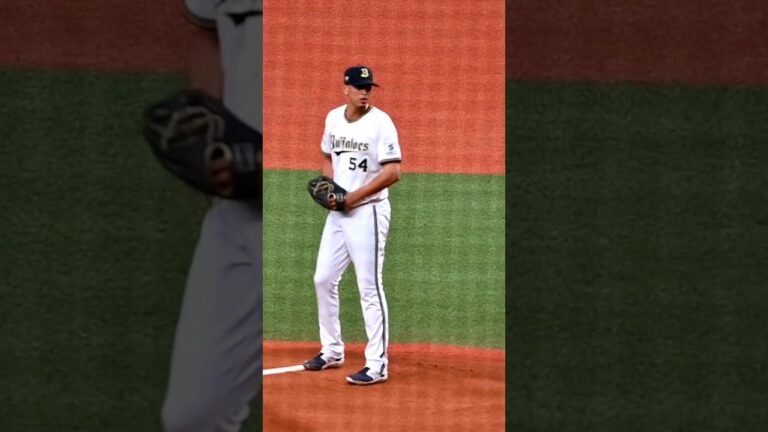 【カスティーヨ】2024.8.23 久々の先発登板。5回無失点のナイスピッチング！ #オリックス #オリックスバファローズ #カスティーヨ