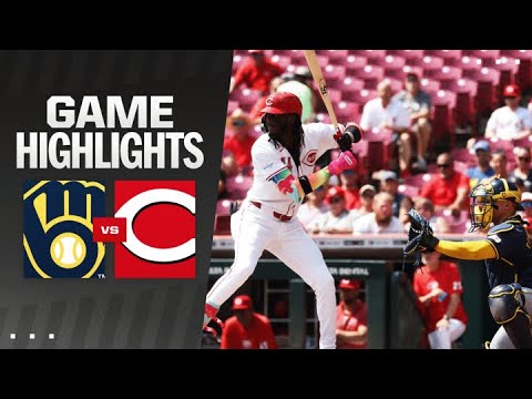 ブルワーズ対レッズ 第1戦ハイライト（8/30/24） | MLBハイライト