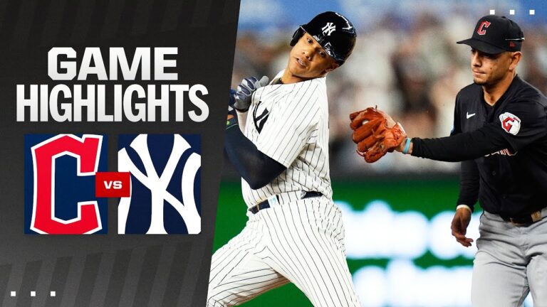 ガーディアンズ対ヤンキース戦ハイライト (8/21/24) | MLB ハイライト