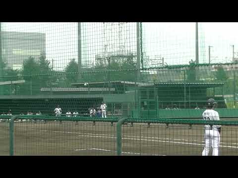 沼田翔平 ロッテ平沢大河をセンターフライに打ち取る〜2024年8月31日 千葉ロッテマリーンズ対ヤクルトスワローズ