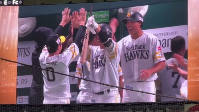 笹川吉康のプロ初安打、初盗塁からの廣瀨隆太のプロ初ホームランが素晴らしい！