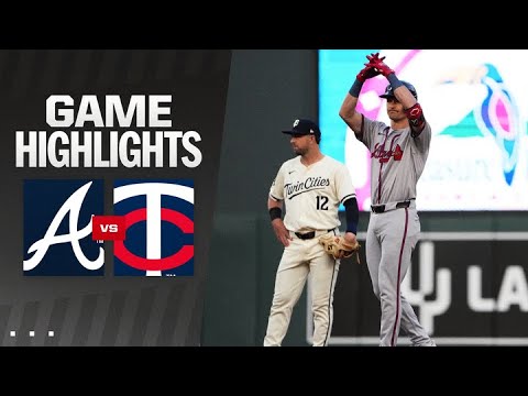 ブレーブス対ツインズ 試合ハイライト (8/28/24) | MLB ハイライト