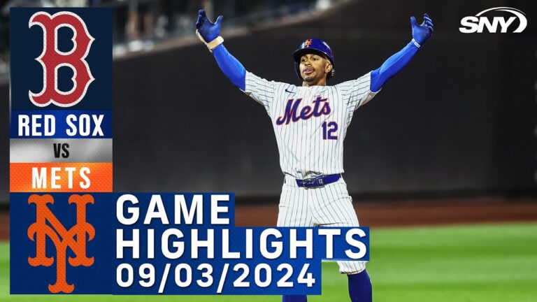 メッツ対レッドソックス（2024年9月3日） | NYメッツハイライト | SNY