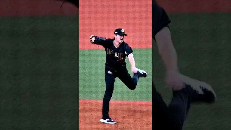 【山田修義】2024.8.15 打球反応も素晴らしすぎます！頼れる左腕！パーフェクトリリーフ！ #オリックス #オリックスバファローズ #山田修義
