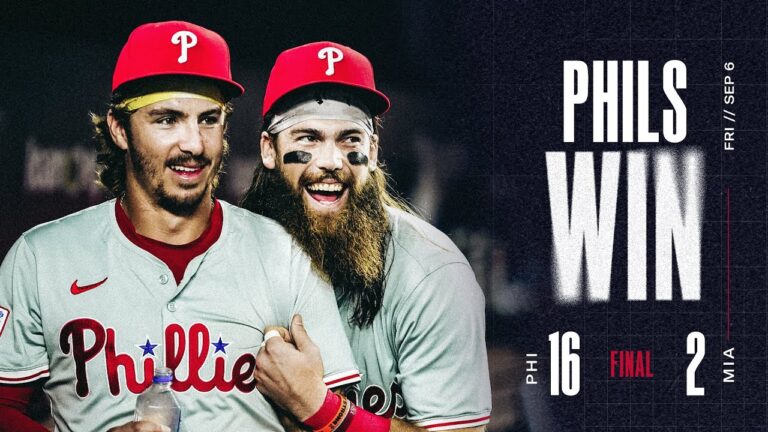 フィリーズ対マーリンズ 試合ハイライト (9/6/24) | MLB ハイライト