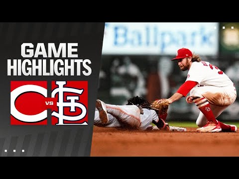 レッズ対カーディナルス戦ハイライト (9/10/24) | MLB ハイライト