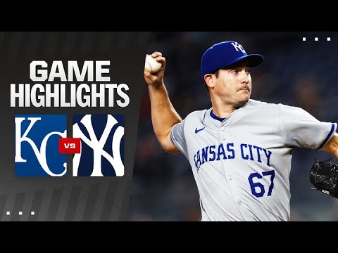 ロイヤルズ対ヤンキース戦ハイライト (9/10/24) | MLB ハイライト