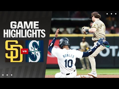 パドレス対マリナーズ 試合ハイライト (9/11/24) | MLB ハイライト
