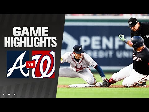 ブレーブス対ナショナルズ戦ハイライト (9/11/24) | MLB ハイライト