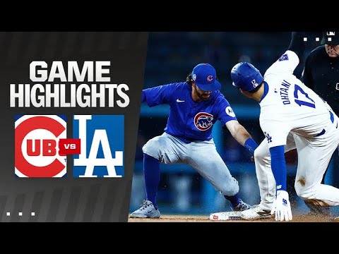 カブス対ドジャース戦ハイライト (9/11/24) | MLB ハイライト